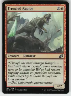 Frenzied Raptor Foil C Ikoria: Lair of Behemoths 120 MTG - Image 1
