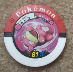 2009 TOMY NINTENDO POKEMON JAPANESE BATTRIO SLOWPOKE COIN / CHIP, 11-023 - Image 1