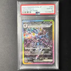 PSA 10 Ceruledge ex SAR 203/187 Terastal Festival Japanese Pokemon US SELLER - Image 2