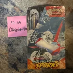 NEW Pokemon TCG: Surging Sparks Scarlet & Violet Factory Sealed Booster Box SV08 - Image 3