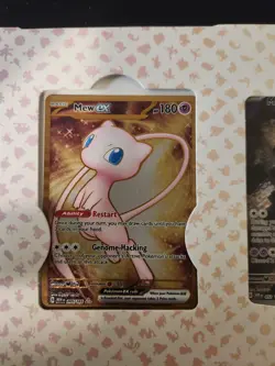 Pokemon TCG 151 UPC Promo Set Mew 053, Mewtwo 052, New Sealed & Metal Mew 205 - Image 4
