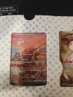 Pokemon TCG 151 UPC Promo Set Mew 053, Mewtwo 052, New Sealed & Metal Mew 205 - Image 5