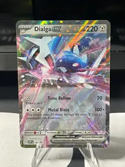 Dialga EX Pokemon TCG Scarlet & Violet Promo 180 - Image 1