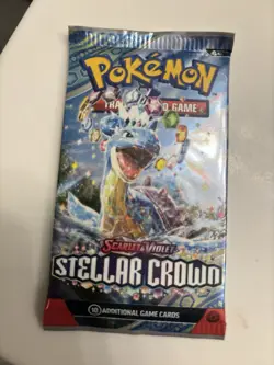 Pokemon - TCG S&V Stellar Crown Booster Pack Sealed - Image 1