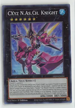 YuGiOh Legendary Duelists: Duelists from The Deep Super MP CXyz N.As.Ch. Knight - Image 1
