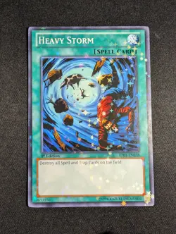 Yugioh - Heavy Storm BP01-EN038 1st Edition Starfoil Rare NM - Image 1