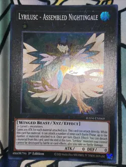 Yugioh Lyrilusc - Assembled Nightingale MACR-EN043 Super Rare - Image 1