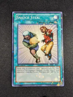 Yugioh - Snatch Steal BP01-EN039 1st Edition Starfoil Rare NM - Image 1