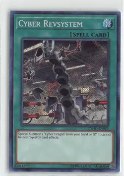 YuGiOh TCG Cybernetic Horizon Foil Secret Rare LP #CYHO-EN059 Cyber Revsystem - Image 1