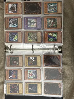Yugioh TCG Binder Card Collection Lot Old School Vintage - Image 1
