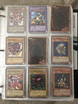 Yugioh TCG Binder Card Collection Lot Old School Vintage - Image 2