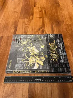 Vintage Yugioh Golden Duelist Collection 9 Pocket Portfolio Binder English New - Image 3