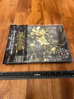 Vintage Yugioh Golden Duelist Collection 9 Pocket Portfolio Binder English New - Image 5