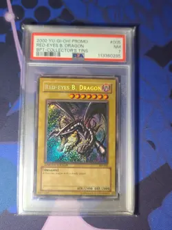 Yugioh PSA 7 Red-Eyes B. Dragon BPT-005 Secret Rare Limited New Cert - Image 1