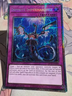 MP25-EN032 - Infinite Impermanence Starlight Rare 1st Edition YuGiOh - Image 1