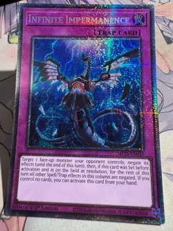 MP25-EN032 - Infinite Impermanence Starlight Rare 1st Edition YuGiOh - Image 2