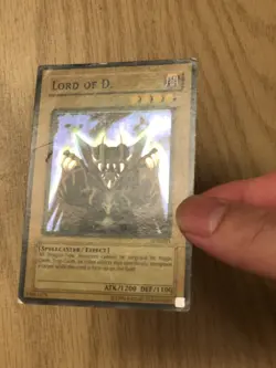 Yugioh Lord of D. SDK-041 Holographic Foil Super Faded - Image 4