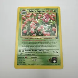 Erika’s Ivysaur 41/132 Gym Challenge Unlimited 2000 Pokemon Card Uncommon NM - Image 2