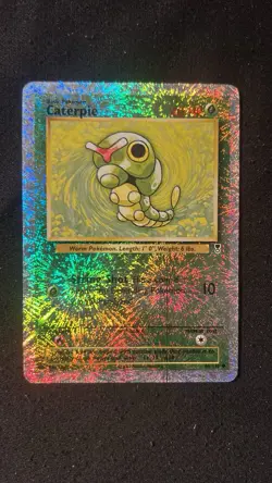 Pokemon TCG Caterpie Legendary Collection Reverse Holo Card 69/110 Common MP - Image 2