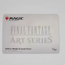 Delivery Moogle - Art Series 1/53 Gold Stamped Final Fantasy NM MTG Magic Card - Image 2