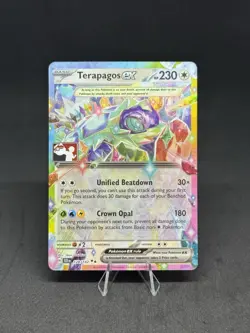 Terapagos ex 128/142 Prize Pack Series Cards Holo - Image 1