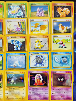 Pokemon VINTAGE Base Set Unlimited (55 Card Lot) - NO DUPLICATES - LP/MP - Image 2