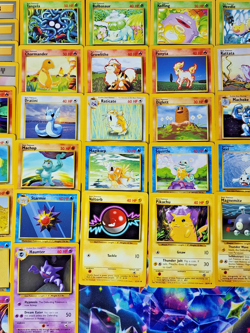 Pokemon VINTAGE Base Set Unlimited (55 Card Lot) - NO DUPLICATES - LP/MP - Image 3