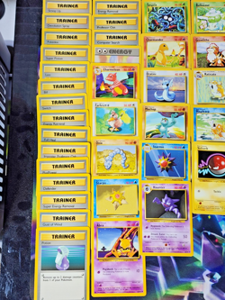 Pokemon VINTAGE Base Set Unlimited (55 Card Lot) - NO DUPLICATES - LP/MP - Image 4
