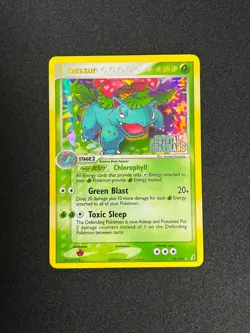 Venusaur 28/100 EX Crystal Guardians Reverse Holo Foil Rare Pokemon TCG Card - Image 1