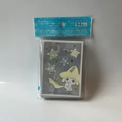 Pokemon Center Japan Jirachi & Minior Star Card Sleeves 64 COUNT ~ US SELLER - Image 1