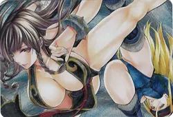 Goddess Story ACG Holo Waifu Card Street Fighter Chun-Li Cammy White Pack Fresh - Image 1