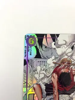 One Piece Card Monkey D Luffy EB02-061 SEC Parallel Rare Art Manga JAPAN - Image 2
