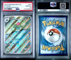 2023 Pokemon Ivysaur Illustration Rare PSA 10 Gem Mint Card #167 - Image 3