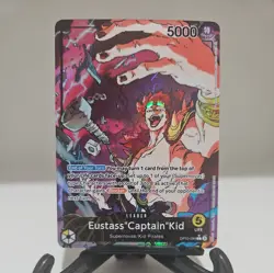 Eustass"Captain"Kid Leader Alt Art One Piece OP10-099 TCG English Card - Image 1