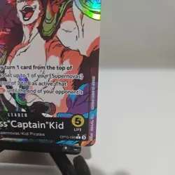 Eustass"Captain"Kid Leader Alt Art One Piece OP10-099 TCG English Card - Image 3
