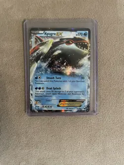 Pokemon TCG Kyogre EX 26/108 Holo Rare Dark Explorers Card - Image 1