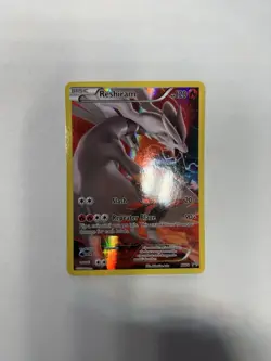 Reshiram XY74 Holo Full Art Black Star Promo Card - Image 1
