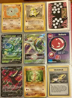 Vintage Pokemon Card Collection - No Binder Lot 5 Pages - Holo - Modern LP/NM - Image 3