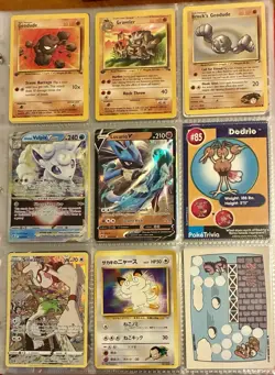 Vintage Pokemon Card Collection - No Binder Lot 5 Pages - Holo - Modern LP/NM - Image 5