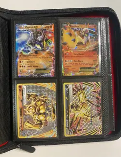 50+ Pokemon Card Binder Collection Lot EX GX Holos Full Arts BREAKs WOTC Invest - Image 1