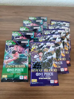 10 pcs [ENG] Bundle One Piece Card OP12 & OP09 Booster Packs (12 Cards/pk) - Image 1