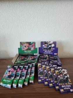 10 pcs [ENG] Bundle One Piece Card OP12 & OP09 Booster Packs (12 Cards/pk) - Image 2