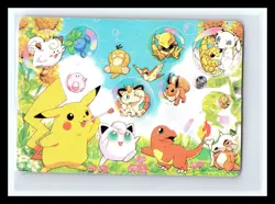 Pokemon Pocket Monsters Vintage Vending Prism Sticker Card #326 Pikachu Squirtle - Image 2