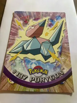 Topps Series 3 Pokemon TV Animation Card #137 Porygon - Non-Holo/Regular HP - Image 1