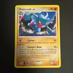 Toxicroak 11/99 Holo Rare Platinum: Arceus 2009 Pokemon Card - Image 1