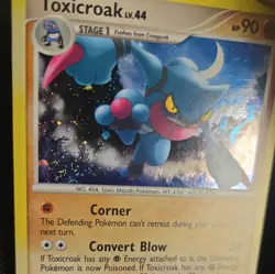 Toxicroak 11/99 Holo Rare Platinum: Arceus 2009 Pokemon Card - Image 2