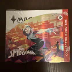 Magic the Gathering Spider-Man Collector Booster Box Factory Sealed - Image 1