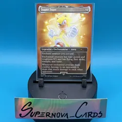 Super State MINT Borderless 2081 Sonic Secret Lair SLD MTG Mythic Unplayed M/NM - Image 1