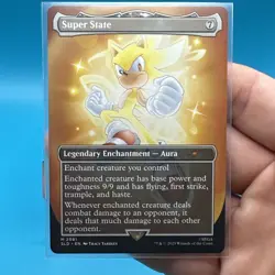 Super State MINT Borderless 2081 Sonic Secret Lair SLD MTG Mythic Unplayed M/NM - Image 3