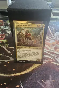 MTG Commander Deck Gishath, Sun's Avatar Dinosaurs EDH Magic the Gathering - Image 1